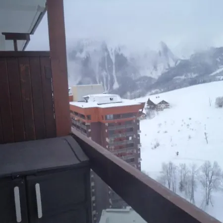 Pegase 18 08 Etage Eleve Balcon Sud Vue Pistes Apartment