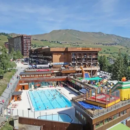 Pegase 18 08 Etage Eleve Balcon Sud Vue Pistes Apartment Villarembert